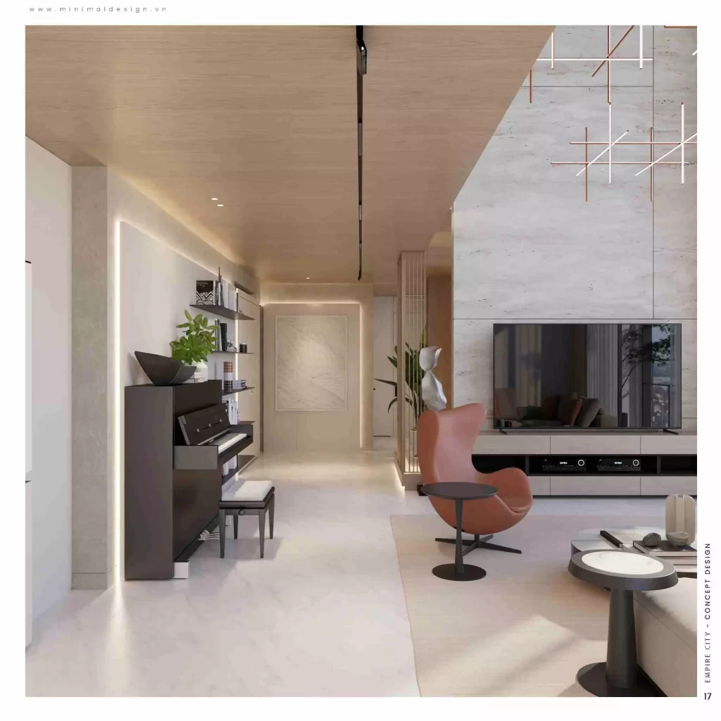 thiết kế ánh sáng nội thất