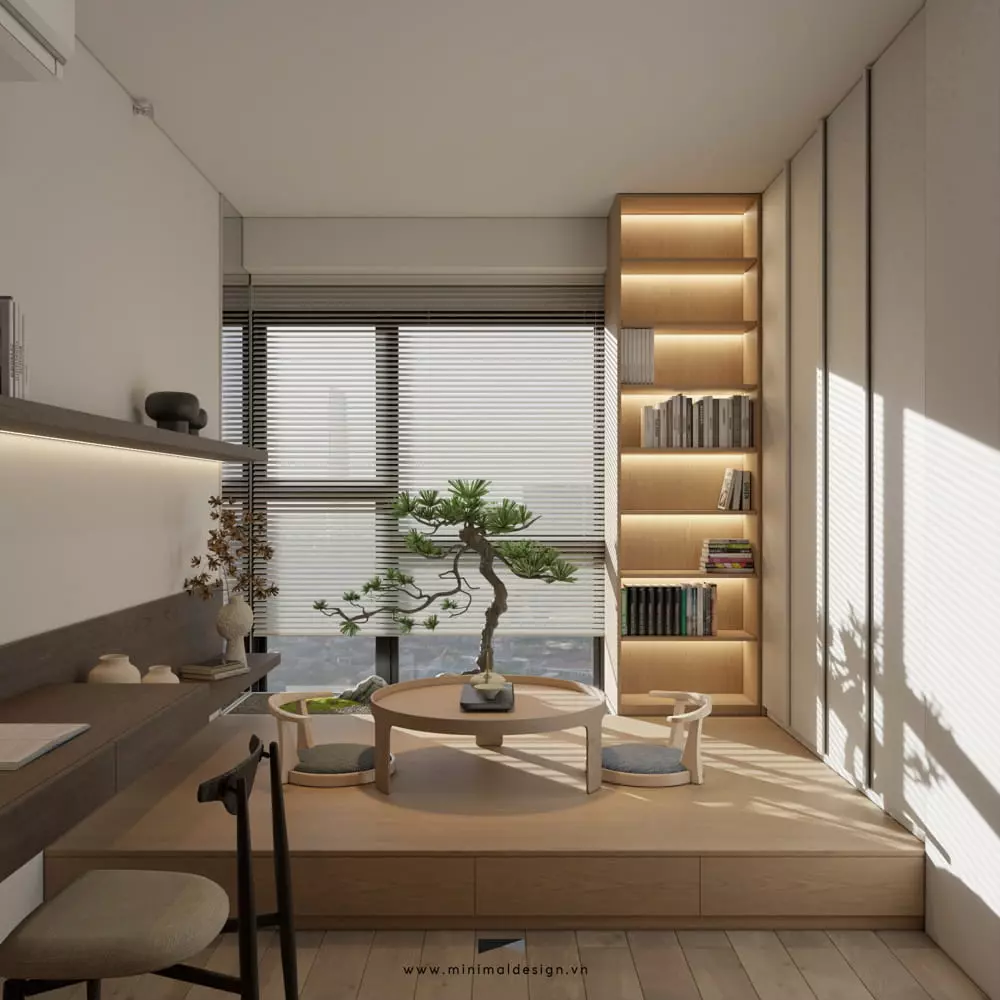 thiết kế phòng thiền tại nhà