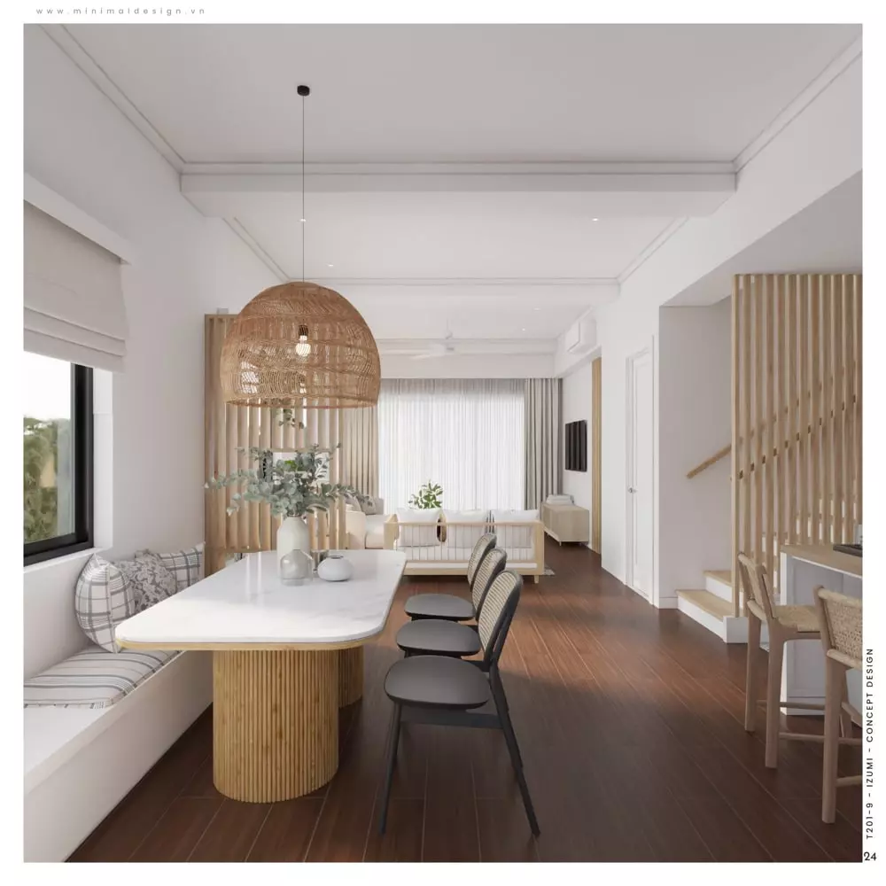 phong cách nhà tối giản của người Nhật