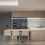 Không gian nội thất tối giản với bố cục tinh gọn và có chủ đích