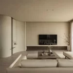 Khoảng trống trong Thiết Kế Nhà Phố Tối Giản Wabi Sabi
