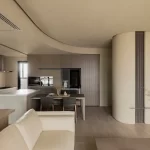Nội thất nhà phố tối giản ấm áp với tinh thần Wabi Sabi