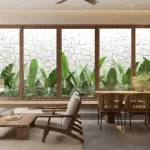 Hình khối đơn giản trong nhà phố phong cách Wabi Sabi tối giản