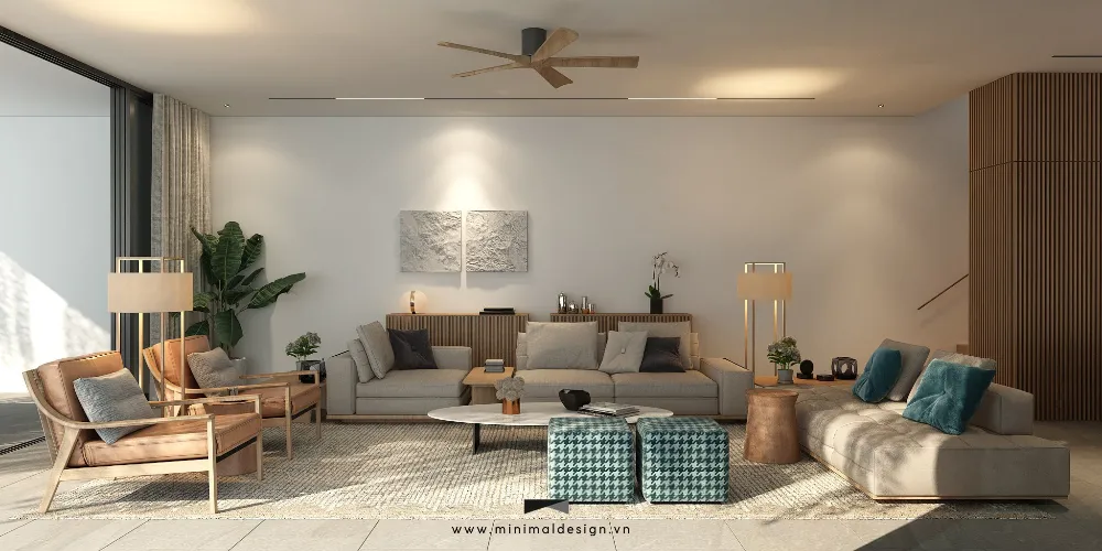 thiết kế thi công biệt thự sân vườn hiện đại