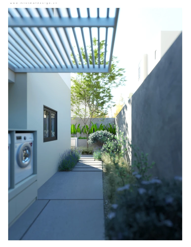Khu bếp ngoài trời trong thiết kế Sycamore Bình Dương