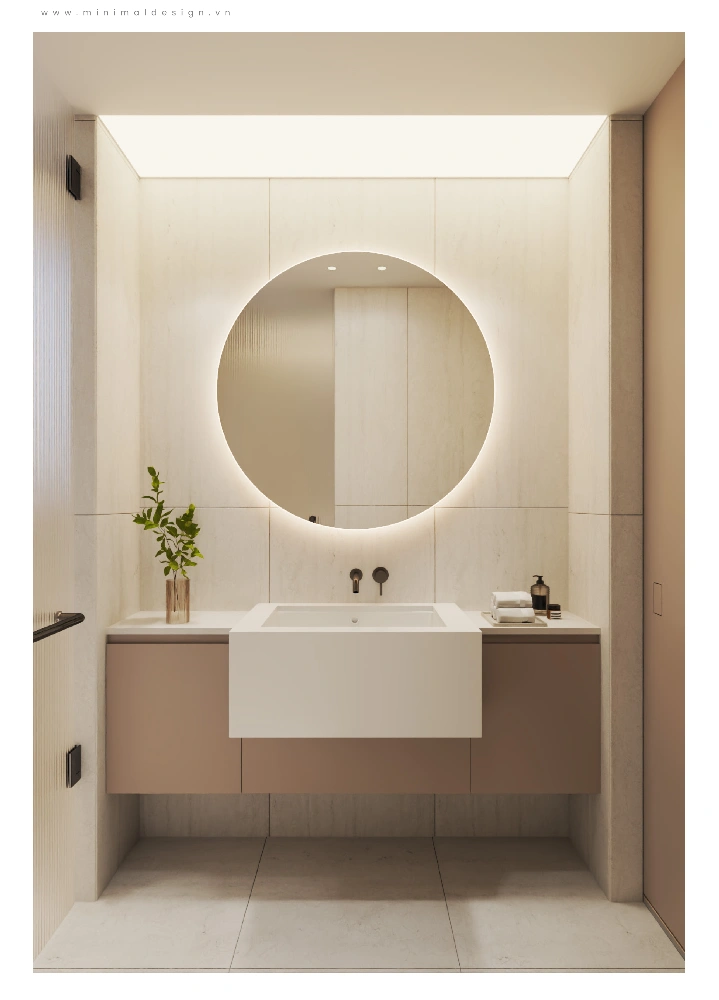 Thiết kế phòng ngủ master tối giản Sycamore Bình Dương